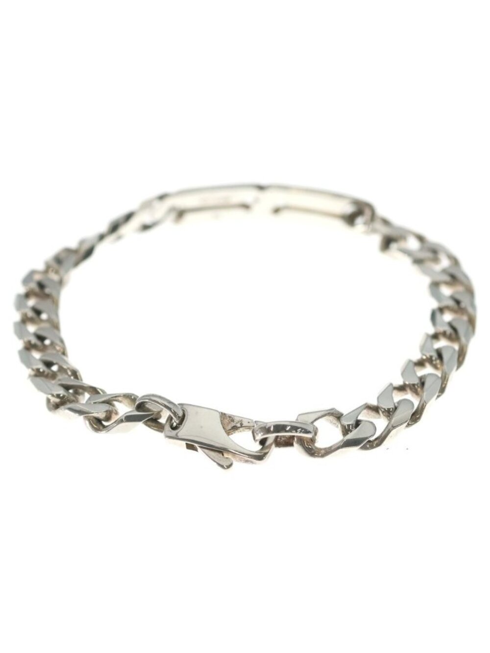 ★SOLD★ Gucci Knot Bracelet Chain Silver 19 - Picture 2 of 6